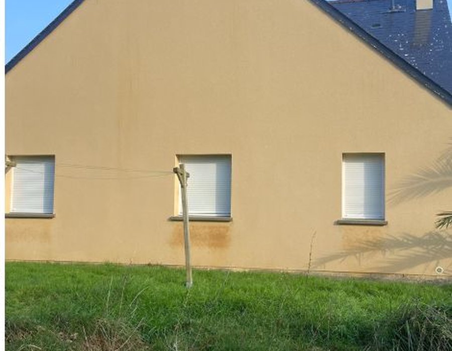 Façade nettoyée à Vannes